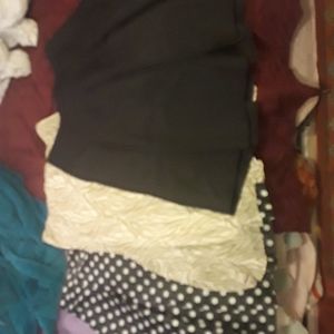 Three skirts.